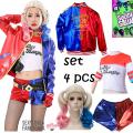 ++++(4Թ)Full set +ҧࡧ+Jackket+ԡ Harley Quinn 觷 Suicide Squad Ό Joker ش Թ+ҧࡧ+ԡ  Թ