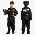 7C358 ش شǨ شǨҡ شҪվ㹽ѹ Children Cop Police Costume