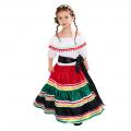 7C80 ش ش硫 شШӪҵ硫 ش شҵԹ Children Latin Mexico Dancer Costumes