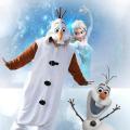 7C179 ش شʤ͵ ش͹Ό ҿ  Mascot Olaf Frozen Costumes