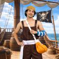 7C221 �ش�ث� �৤ԧ ��ʹ�ث� �ѹ�ի God Usopp Onepeice Costume