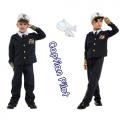7C260 ش شѡԹ شѻѹͧԹ شʨǵ Children Captain Pilot Aviator Costumes