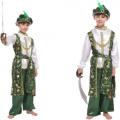 7C121 ش شѺ شҪѺ شдԹ شŵҹ Children Arabian Warrior Aradin Costume