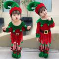 7C299 ش شҹҤ ش᫹ شʵ شſ  Children Elf Santy Santa claus Christmas Costumes