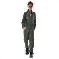 7C303 ش ѡԹ ѻѹ ʨǵ  ͧԹú Children TopGun Airforce Fighter Jet Pilot Costume