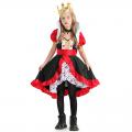 7C1 ش شҪԹ ҪԹᴧ ԫᴹȨ Children Queen of Hearts Alice in Wonderland Costumes