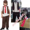 7C347 ش شѡ ش˹ѧ; شѧ شؤԡ شû Children Newsboy Retro European Costumes