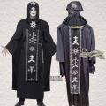 ++++ç ش شç ͼ  شѡǪ ͧ觡ؤҧ   vampire ٵ Medieval Monk Priest Robe Black Hooded 