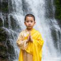 7C385 ش شШչ شǧչ þШչ ش شԹ Chinese monk Costume