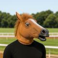7C375.2 ˹ҡҡ ˹ҡҡ ˹ҡҡѭ ˹ҡҡҧ ˹ҡҡ Hurse Head Rubber Mask Costume