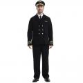++�������++�ش�ѡ�Թ����� �ѻ�ѹ��¡�úԹ �شΌ�չѡ�Թ Pilot Captain Costume �ش��������ٹԿ������¡�úԹ ����˭��� �������ǡ ������ٷ ๤� �ҧࡧ�ú�� �ҹ������ Halloween Airline Pilot Cosplay Outfit ����������ѡ�Թ Commercial Aviator Unifor