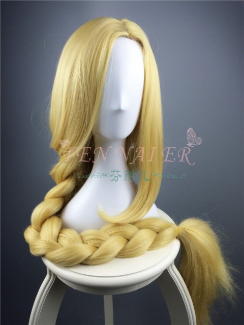 ٻҾ2 ͧԹ :  ԡҾѹ ԡ˭ԧҾѹ ԡպ͹ 97-100cm.ԡ RapunzelCosplay wig ԡΌ