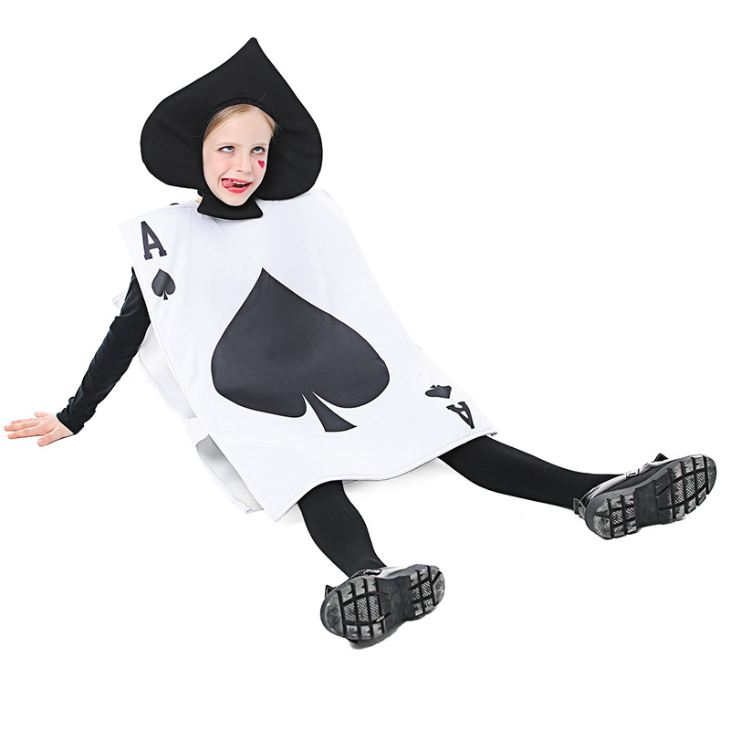 ٻҾ2 ͧԹ : 7C132.1 (ժشմӴҹ) ش ش ش ش⾴ Children Spades Poker soldier Card Costumes