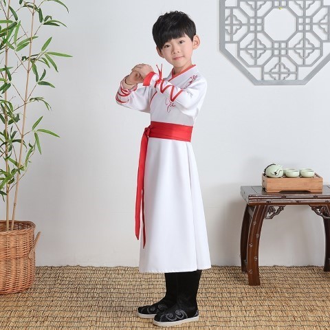 ٻҾ2 ͧԹ : 7C142 ش硪 չҳ شط 蹽   Ѵᴧ Modern Hanfu White RedBelt