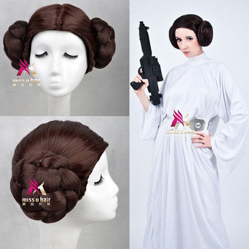 ٻҾ2 ͧԹ : ԡ˭ԧ   ҹ  ԡprincess leia ʵ Star Wars Cosplay wig ԡΌ 