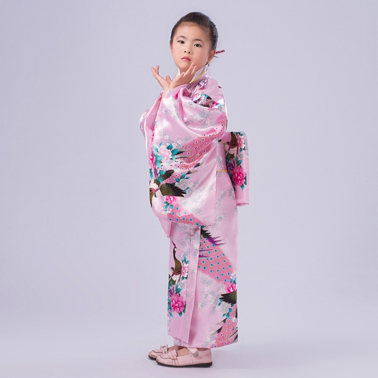 ٻҾ2 ͧԹ : 7C193 ش˭ԧ ժ ش ش١ҵ شԪ ش Kimono Yukata Pink Colour Costumes