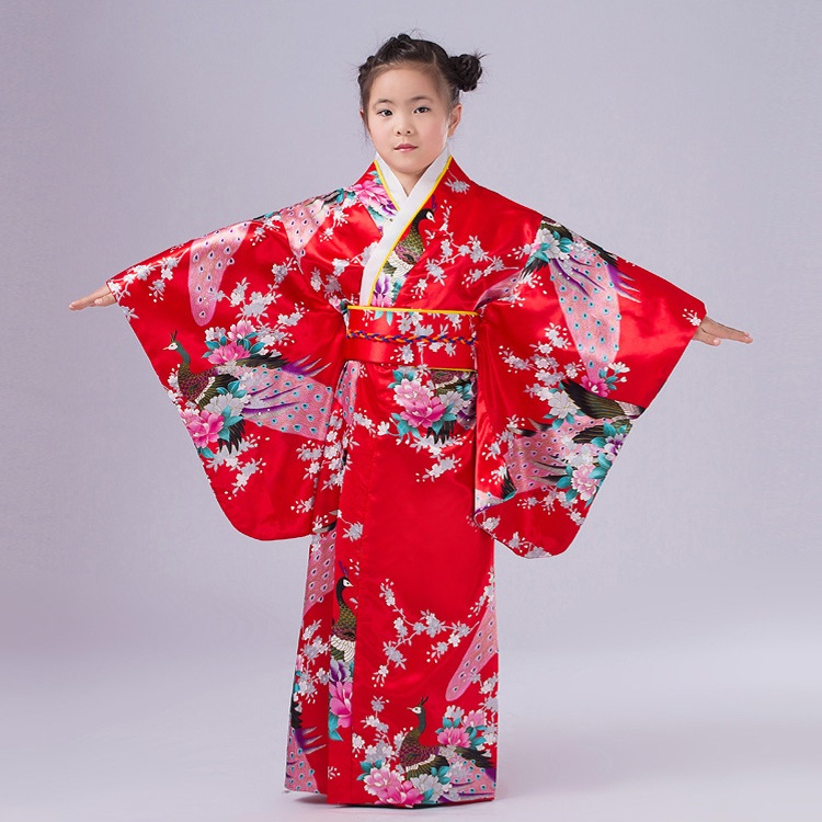 ٻҾ2 ͧԹ : 7C194 ش˭ԧ ᴧ ش ش١ҵ شԪ ش Kimono Yukata Red Colour Costumes