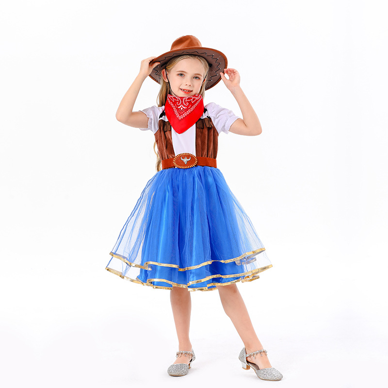 ٻҾ2 ͧԹ : 7C268 ش˭ԧ ش شǺ Children Cowgirl Cowboy Costume