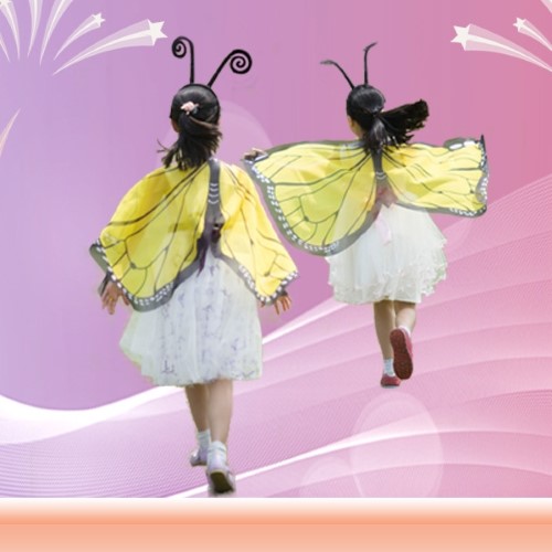 ٻҾ2 ͧԹ : 7C281.5 ش աͧͺ Children Yellow Butterfly Bug Costume