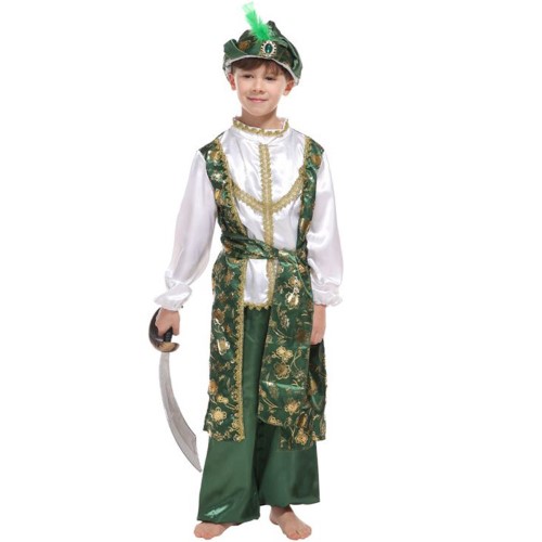 ٻҾ2 ͧԹ : 7C121 ش شѺ شҪѺ شдԹ شŵҹ Children Arabian Warrior Aradin Costume