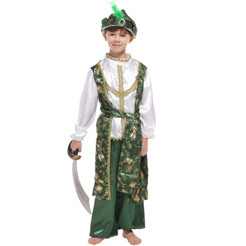 ٻҾ2 ͧԹ : 7C121 ش شѺ شҪѺ شдԹ شŵҹ Children Arabian Warrior Aradin Costume