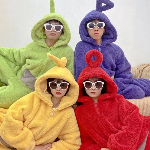 ٻҾ2 ͧԹ : 7C27.2 ᴧ شʤ͵ ش͹ ŷѺ Mascot Bajamas Teletubbies Costume