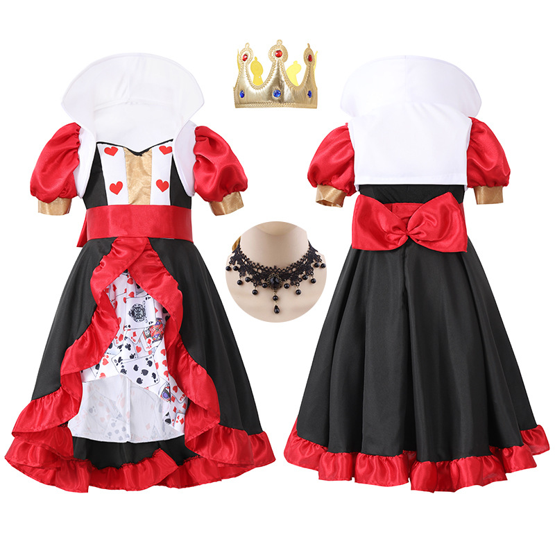 ٻҾ2 ͧԹ : 7C1 ش شҪԹ ҪԹᴧ ԫᴹȨ Children Queen of Hearts Alice in Wonderland Costumes