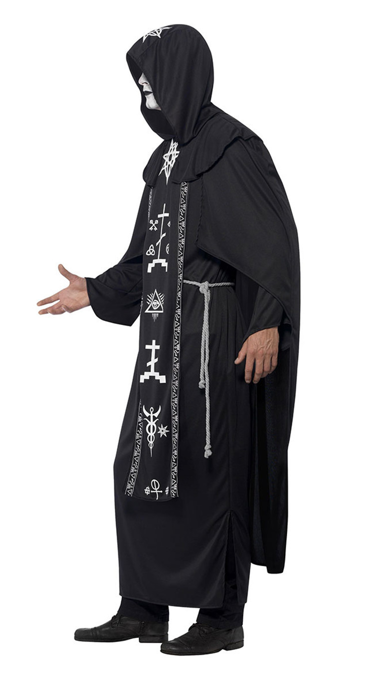 ٻҾ2 ͧԹ : ++++ç ش شç ͼ  شѡǪ ͧ觡ؤҧ   vampire ٵ Medieval Monk Priest Robe Black Hooded 