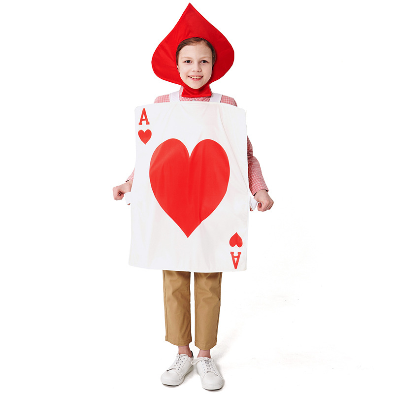 ٻҾ2 ͧԹ : 7C132.2 (ժشմӴҹ) ش ش ش شᴧ Children Red Heart Poker soldier Card Costumes