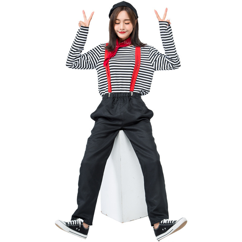 �ٻ�Ҿ���2 �ͧ�Թ��� : ++�������++(�Ҥҵ��1�ش)�ش��ǵš�Ф��� (Mime Clown Costume) �ѡ�ʴ��Ф��� ���ٴ ���ҷҧ