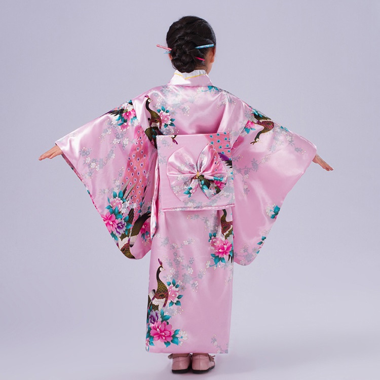 ٻҾ3 ͧԹ : 7C193 ش˭ԧ ժ ش ش١ҵ شԪ ش Kimono Yukata Pink Colour Costumes