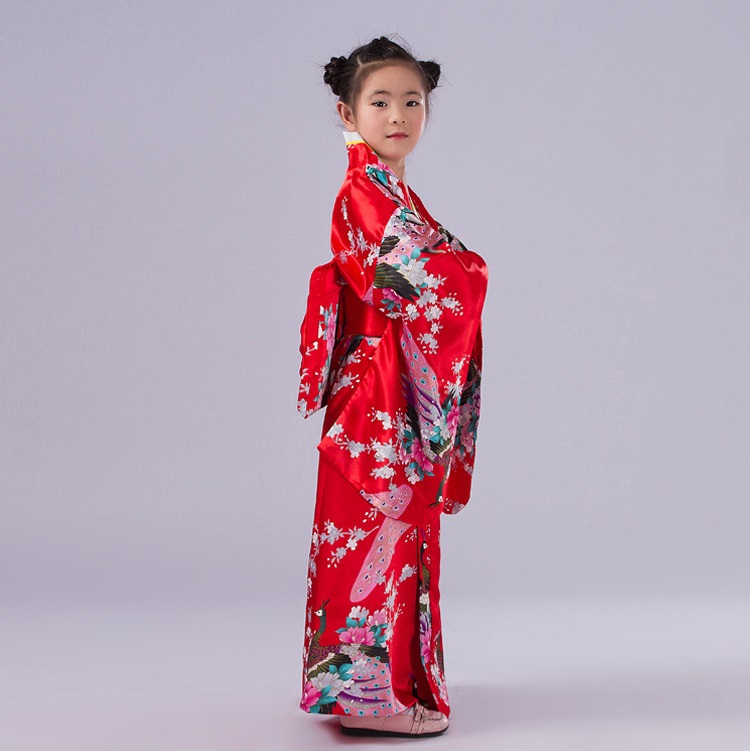 ٻҾ3 ͧԹ : 7C194 ش˭ԧ ᴧ ش ش١ҵ شԪ ش Kimono Yukata Red Colour Costumes