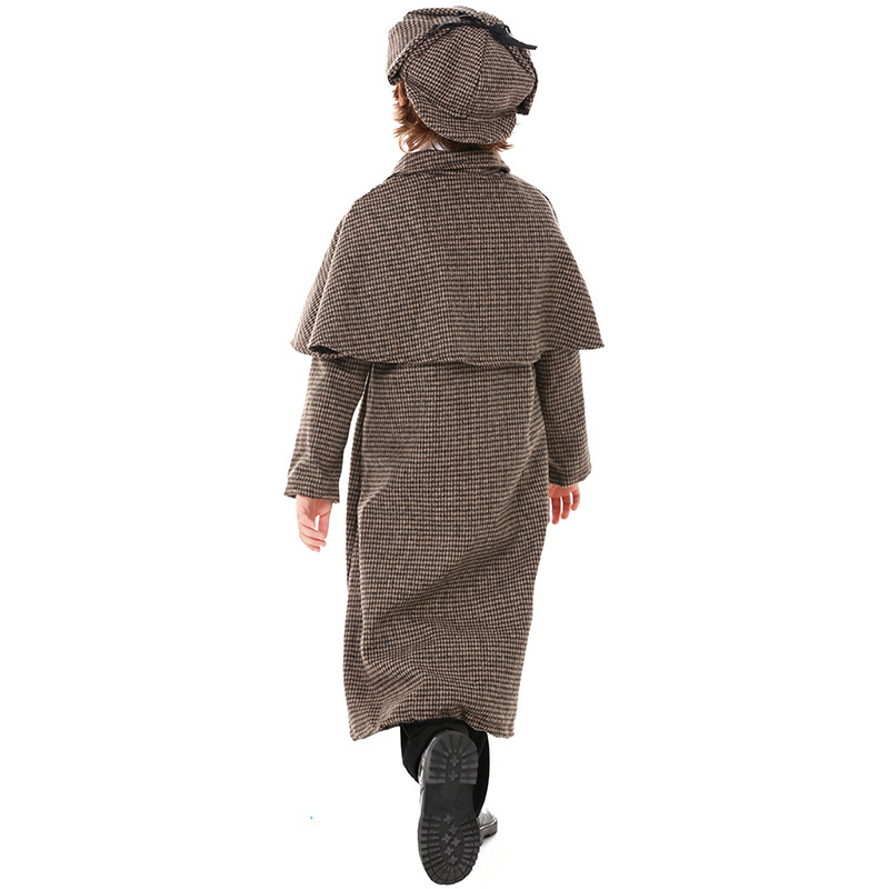 ٻҾ3 ͧԹ : 7C201 ش شѡ׺ ش͡  Children Detective Sherlock Holmes Costume
