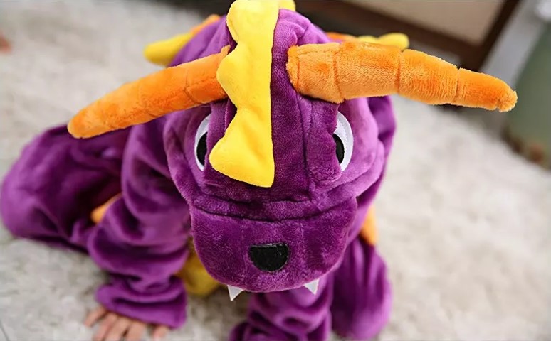 ٻҾ3 ͧԹ : 7C199 ش شʤ͵ ش͹ شΌ ѧ ͵  ǧ Mascot Purple Dinosaur Dragon Costumes