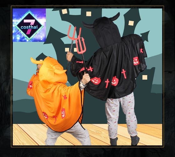 ٻҾ3 ͧԹ : 7C224.2 ش شչ ҤҨ Ҥ մ Black Devil Cloak Costume