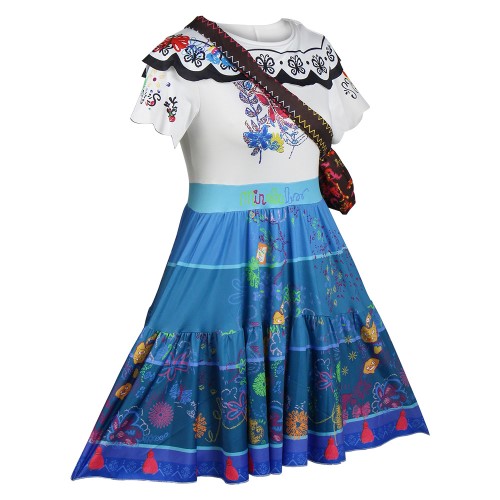 ٻҾ3 ͧԹ : 7C280 ش  Ҵԡ ͧǷ줹Ȩ ʹ Children Mirabel Madrigal Encanto Disney Costume
