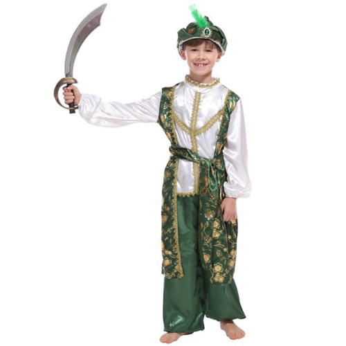 ٻҾ3 ͧԹ : 7C121 ش شѺ شҪѺ شдԹ شŵҹ Children Arabian Warrior Aradin Costume