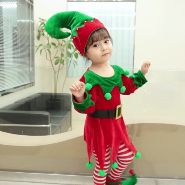 ٻҾ3 ͧԹ : 7C299 ش شҹҤ ش᫹ شʵ شſ  Children Elf Santy Santa claus Christmas Costumes