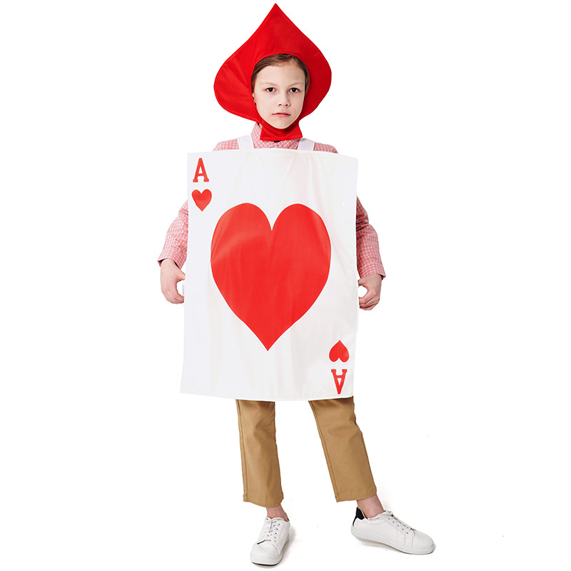 ٻҾ3 ͧԹ : 7C132.2 (ժشմӴҹ) ش ش ش شᴧ Children Red Heart Poker soldier Card Costumes