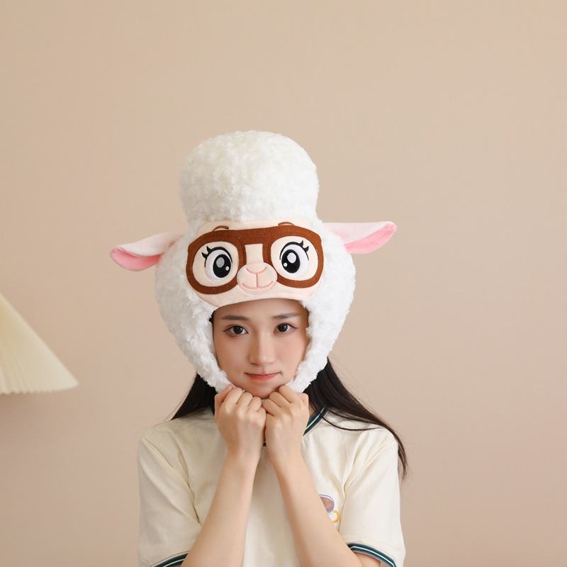 �ٻ�Ҿ���3 �ͧ�Թ��� : 7C398 ��ǡ�� ���� ���������� ������ Sheep Helmet Dawn Bellwether Zootopia Costume