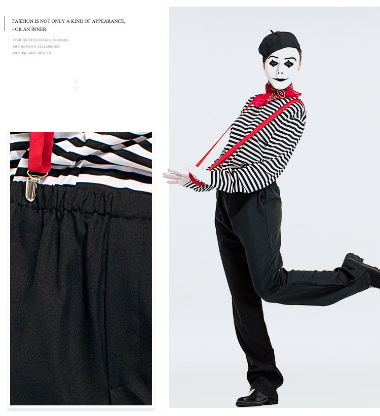 �ٻ�Ҿ���3 �ͧ�Թ��� : ++�������++(�Ҥҵ��1�ش)�ش��ǵš�Ф��� (Mime Clown Costume) �ѡ�ʴ��Ф��� ���ٴ ���ҷҧ