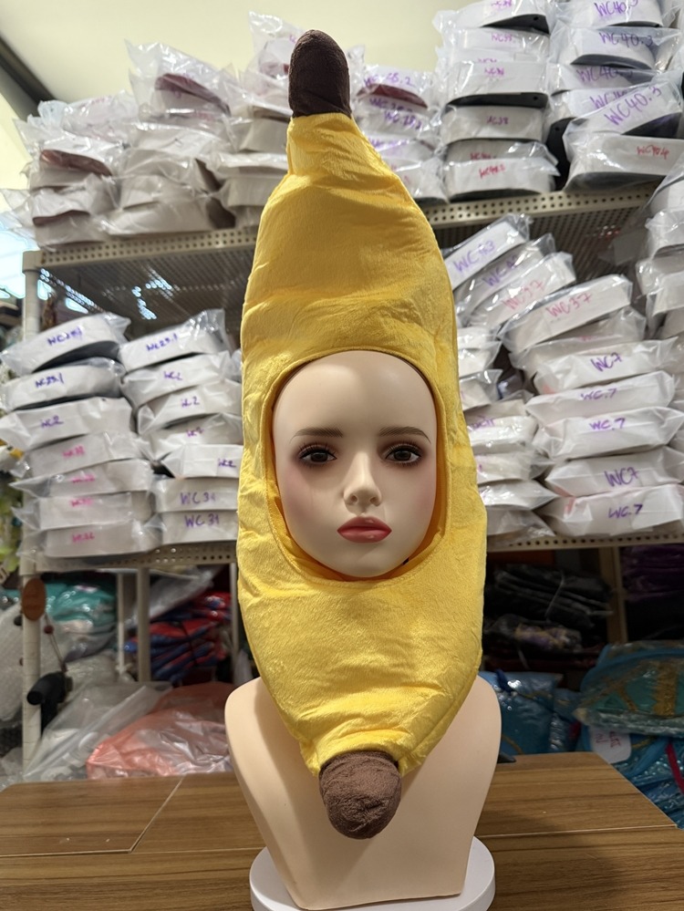 �ٻ�Ҿ���3 �ͧ�Թ��� : 7C320.2 ��ǡ����� ��ǡ�����  Banana Fruit Helmet Costume