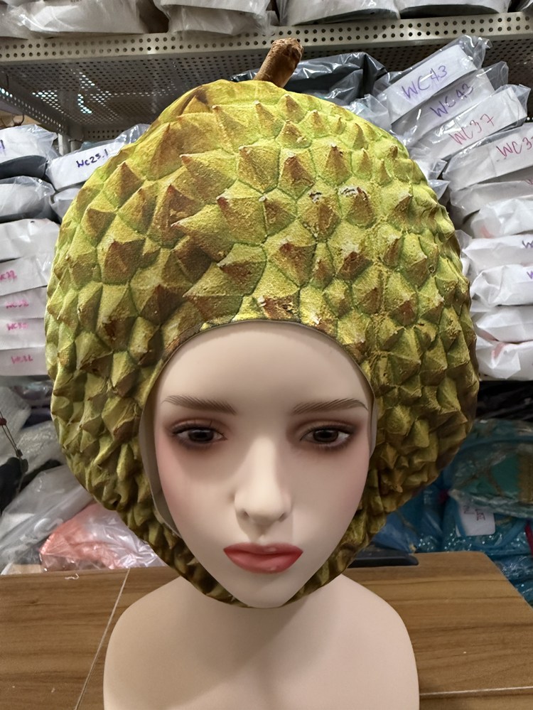 �ٻ�Ҿ���3 �ͧ�Թ��� : 7C320.6 ��ǡ�����¹ ��ǡ����� Durian Fruit Helmet Costume