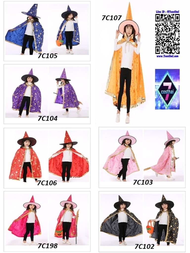 ٻҾ4 ͧԹ : 7C102 ش شչ ش Ҥǡ մ´Ƿͧ Black GoldStar The Witch Halloween