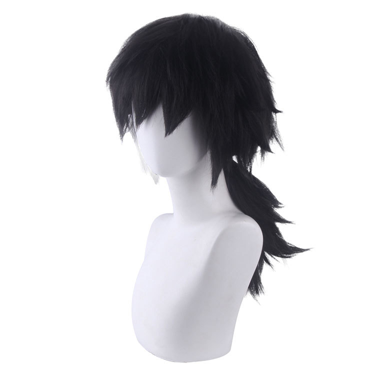 ٻҾ4 ͧԹ : ԡ ԡС  ҺԦҵ  Tomioka Giyu Kimetsu no Yaiba or Demon Slayer Cosplay wig ԡΌ 