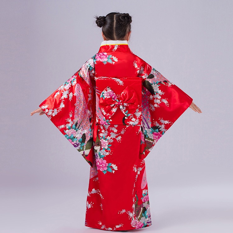 ٻҾ4 ͧԹ : 7C194 ش˭ԧ ᴧ ش ش١ҵ شԪ ش Kimono Yukata Red Colour Costumes