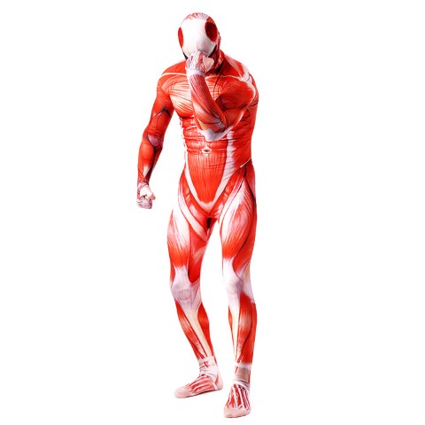 ٻҾ4 ͧԹ : 7C205 شʹٷ ䷷ѹ ش Ҿ䷷ѹ Colossus Titan Bodysuit Attack on Titan Costumes