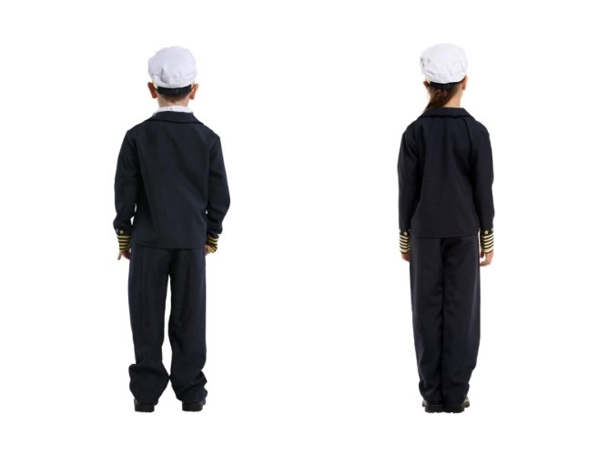 ٻҾ4 ͧԹ : 7C260 ش شѡԹ شѻѹͧԹ شʨǵ Children Captain Pilot Aviator Costumes