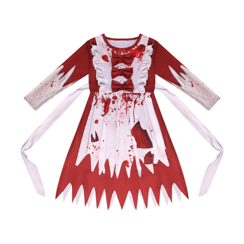 ٻҾ4 ͧԹ : 7C295 ش ʹ ʹ شչ Children Blood Maid Halloween Costume