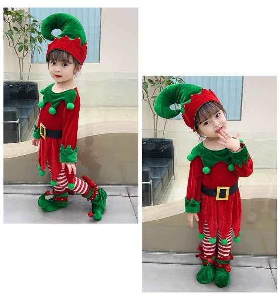 ٻҾ4 ͧԹ : 7C299 ش شҹҤ ش᫹ شʵ شſ  Children Elf Santy Santa claus Christmas Costumes